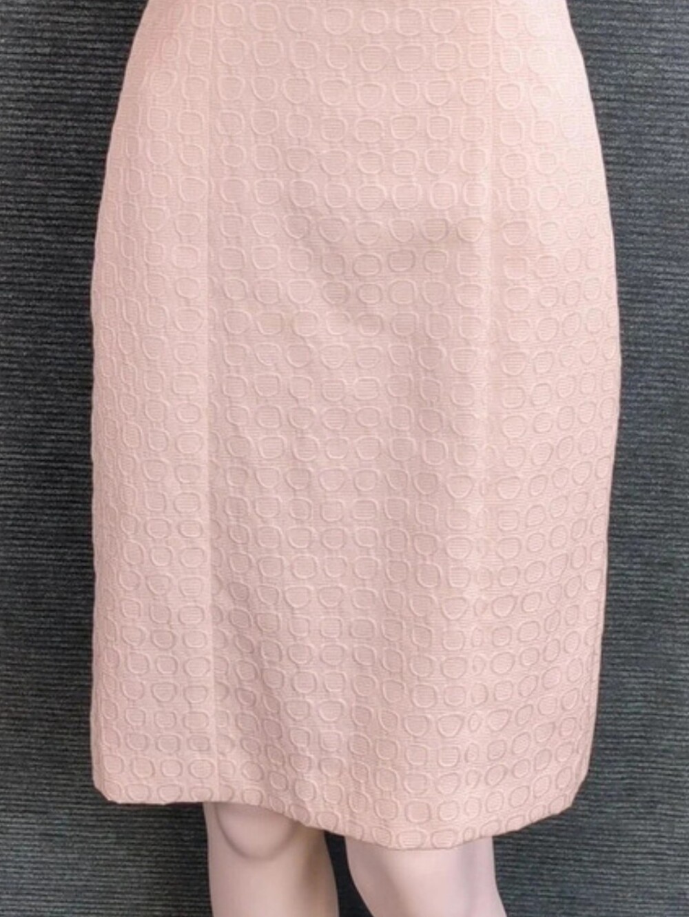 Antonio Melani Sheath Dress, Silk Lattice Yoke - Picture 4 of 14